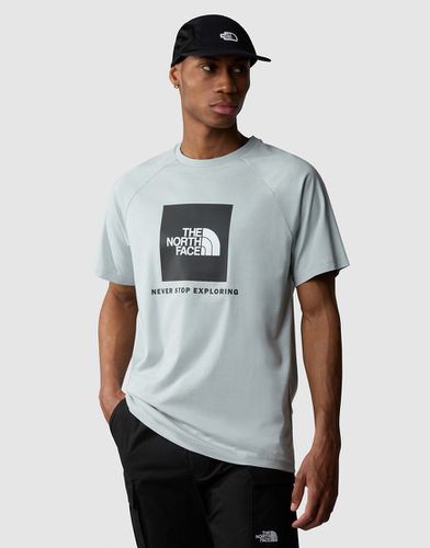 T-shirt à manches courtes raglan avec logo encadré - The North Face - Modalova