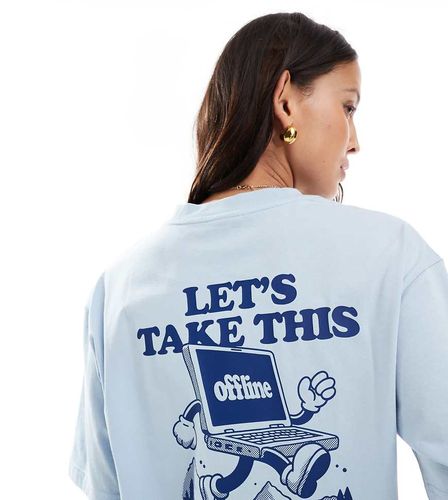 T-shirt oversize  imprim Explore au dos - clair - The North Face - Modalova