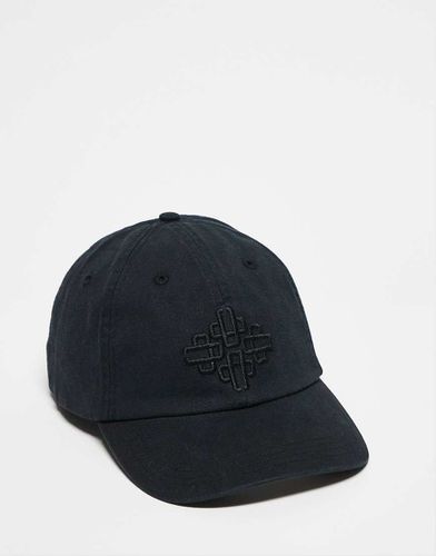 Casquette en jean avec logo emblème - The Couture Club - Modalova