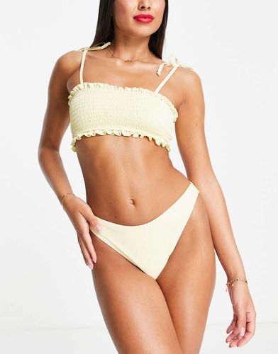 Louisa - Bas de bikini échancré - Citron - The Frolic - Modalova