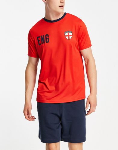 Threadbare - T-shirt football Angleterre - Threadbare Fitness - Modalova