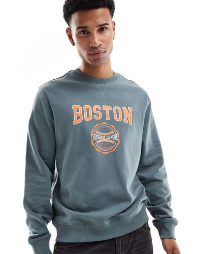 Sweat à imprimé Boston - Threadbare - Modalova