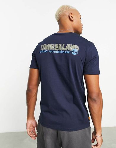 T-shirt à imprimé Outdoor au dos - Timberland - Modalova