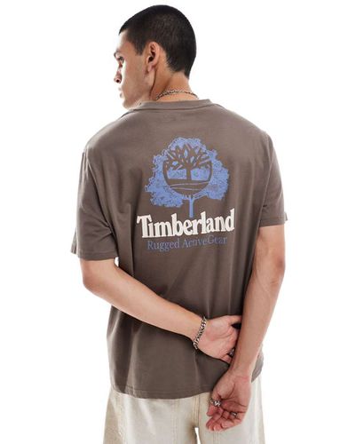 T-shirt avec grand logo arbre imprimé au dos - Timberland - Modalova