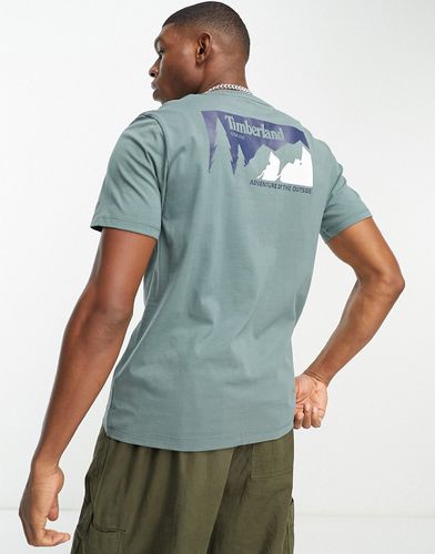 Mountain - T-shirt imprimé au dos - Timberland - Modalova