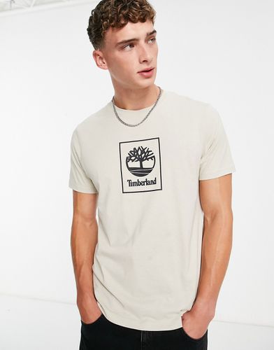 Stack - T-shirt à logo - Beige - Timberland - Modalova