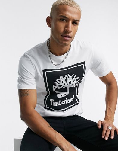 Stack - T-shirt à logo - Blanc - Timberland - Modalova