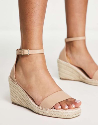 Espadrilles compensées - Beige - Truffle Collection - Modalova