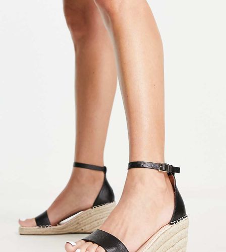 Espadrilles larges et compensées - Truffle Collection - Modalova