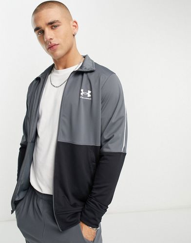 Veste de survêtement Gris Homme Under Armour Pique Track