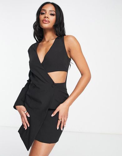 Robe blazer asymétrique à découpe - Unique21 - Modalova