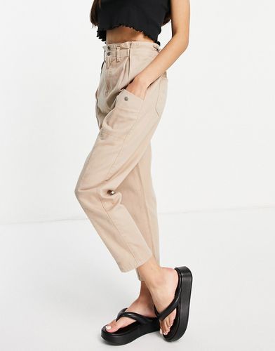 Pantalon ample avec poches - Sable - Urban Bliss - Modalova