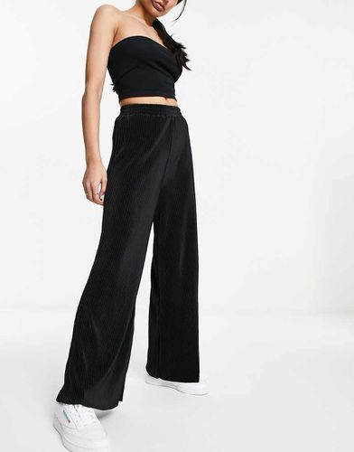 Pantalon en tissu plissé - Urban Revivo - Modalova