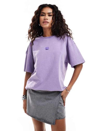 T-shirt oversize - Lilas délavé - Urban Revivo - Modalova