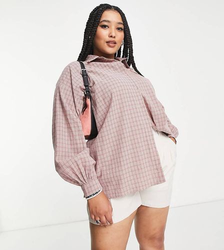 Urban Threads Plus - Chemise d'ensemble à carreaux - Urban Threads Curve - Modalova