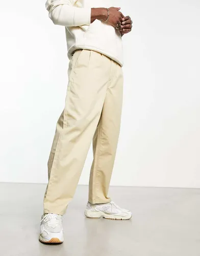 Pantalon chino fuselé ample à pinces - Beige - Volcom - Modalova