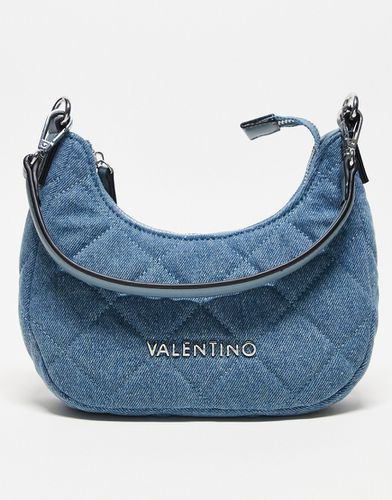 Valentino - Ocarina - Sac porté épaule matelassé en jean - Valentino Bags - Modalova