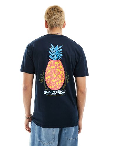 T-shirt à imprimé ananas et crânes au dos - Vans - Modalova