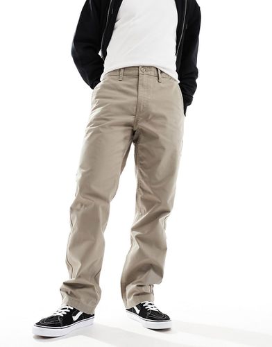 Authentic - Pantalon chino ample et décontracté - Taupe - Vans - Modalova