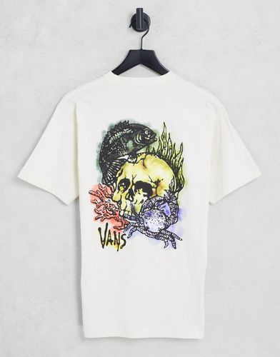 Bottom Feeder - T-shirt imprimé au dos - Crème - Vans - Modalova