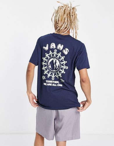 Down To Earth - T-shirt imprimé au dos - marine - Vans - Modalova