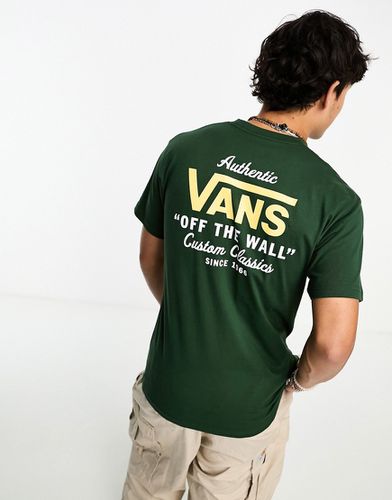 Holder Street - T-shirt classique à imprimé au dos - Vans - Modalova