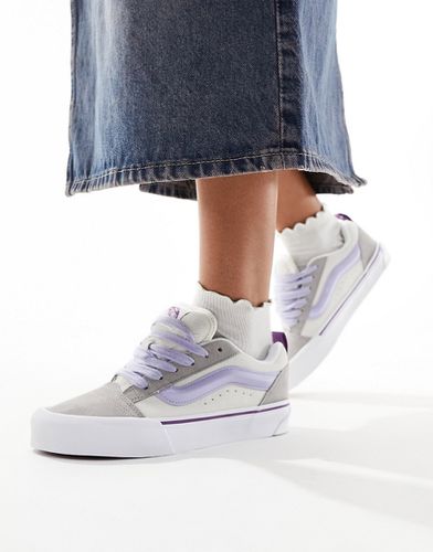 Knu Skool - Baskets à lacets violets - et blanc - Vans - Modalova