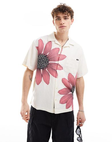 Larel - Chemise à imprimé fleurs - Crème et foncé - Vans - Modalova