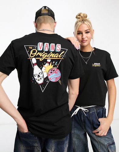 Lucky Spare - T-shirt unisexe imprimé au dos - Noir - Vans - Modalova