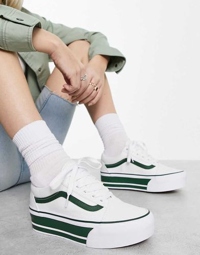 Old Skool Stackform - Baskets à rayures sportswear - et vert - Vans - Modalova