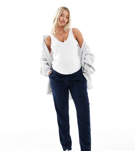 Pantalon fuselé en lin mélangé - Vero Moda Maternity - Modalova