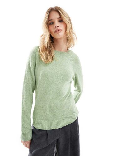 Pull en maille à col rond - forêt - Vero Moda - Modalova