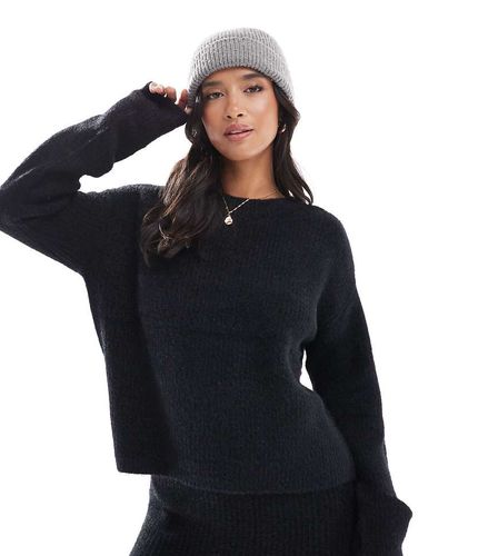 Pull d'ensemble en maille duveteuse - Vero Moda Petite - Modalova