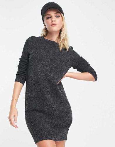 Robe pull courte - chiné - Vero Moda - Modalova