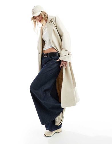 Trench-coat à ceinture de qualité supérieure - Sable - Vero Moda - Modalova