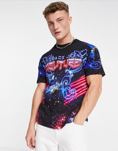 T-shirt à imprimé galaxie - Versace Jeans Couture - Modalova