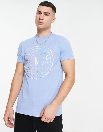 T-shirt avec logo irisé - Versace Jeans Couture - Modalova
