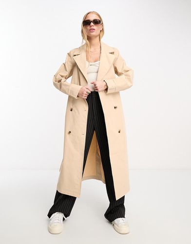 Trench-coat long - Beige - Vila - Modalova