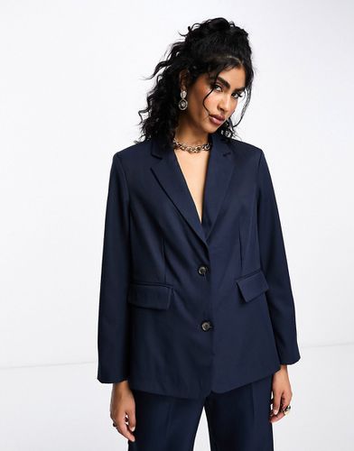 Blazer oversize d'ensemble ajusté en sergé - Vila - Modalova