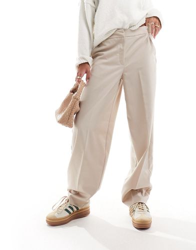 Pantalon habillé coupe ample fuselée - Taupe - Vila - Modalova