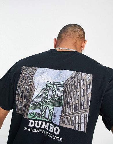 T-shirt avec imprimé Manhattan au dos - Vintage Supply - Modalova