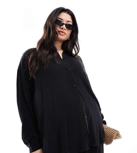 Chemise d'ensemble oversize effet froissé - Yours - Modalova