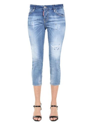 Dsquared cropped jeans - dsquared - Modalova