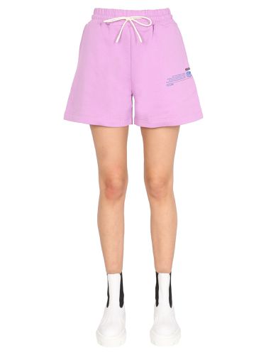 Msgm cotton shorts - msgm - Modalova