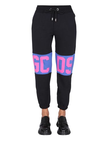 Gcds pantalone jogging con logo - gcds - Modalova