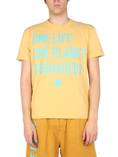 One life one planet" t-shirt - dsquared - Modalova
