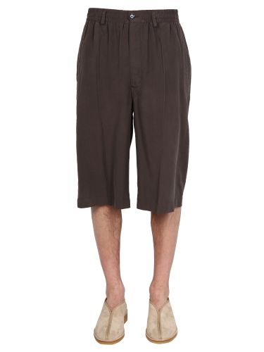 Lemaire silk bermuda shorts - lemaire - Modalova