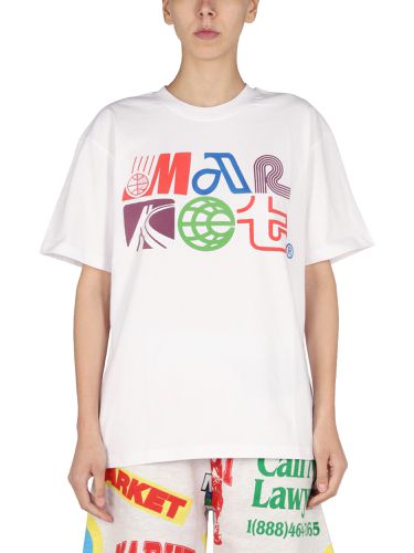 Market logo print t-shirt - market - Modalova