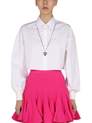 Alexander mcqueen cropped shirt - alexander mcqueen - Modalova