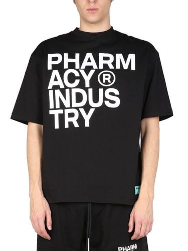 Logo print t-shirt - pharmacy industry - Modalova